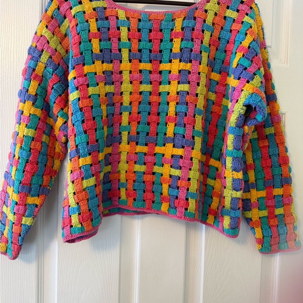 Multicolor Knit Sweater